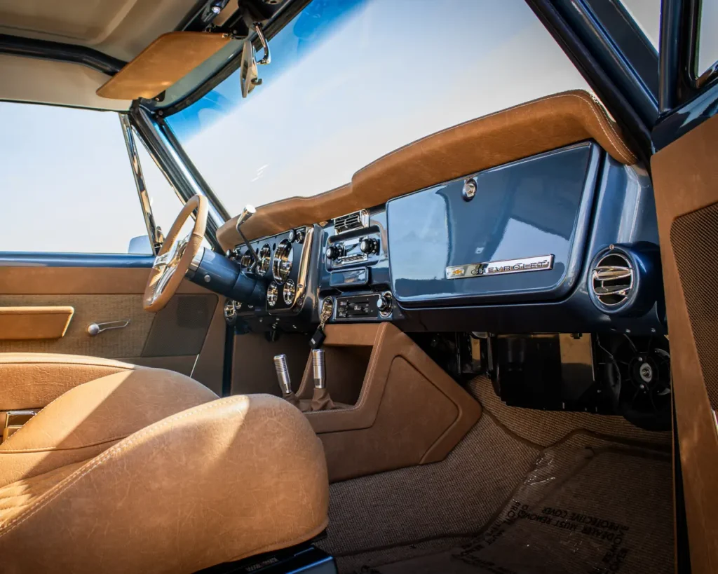 The Admiral 1969 Chevy K5 Blazer Restomod Interior